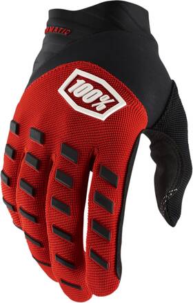 10000-00025 100% Airmatic Gloves Small Red/black For Motocross And Off-road
