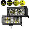 121 Moso Led Inch Light Bar Quad Row Pods 689852367044