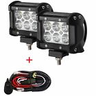 18wcr-f Suparee Led Light Bar Wiring Harness Cree Flood Beam Offroad