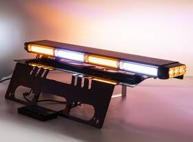 21st-70105008 21st For 17-22 F250-f550 Cob Led 25.5ftft Amber White Magnetic Light Bar Cab Mount Kit