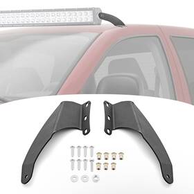 21st-zt056 21st 21st-zt056/zt072/zt105 For Dodge Ram 1500/2500/3500 Roof 52 Inch Curved Led Light Bar Brackets Kit 2002-09