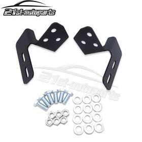 21st-zt082-a 21st Pair For 11-16 Ford F-250 F-350 F-450 Superduty Bumper Tow Hook Delete Bracket