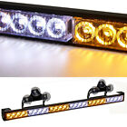 22d6wy Vsek Amber White Traffic Advisor Emergency Hazard Warning Strobe Light