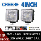 K48-c 2pc C Autofeel Inch Cree Led Work Light Bar Offroad Spot Flood