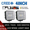 K48-cc1 2pc Autofeel Inch Cree Led Work Light Bar Offroad Side Shooter
