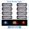 480726492936 Catinbow White Amber Car Truck Lamp Emergency Strobe