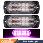 578787287629 Catinbow Purple Strobe Light Bar Car Flash Beacon