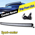 608631673961 Annt Offroad Led Light Bar Curved Flood Spot