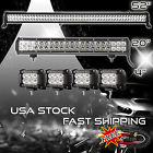 608651027812 Unbranded Led Light Bar Combo Cree Pods Offroad