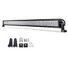 70025970 Auxbeam Led Light Bar Quad Row With Spot 695639901097