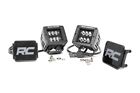 70903bl Rough Country Inch Square Cree Led Black Series Lights Pair
