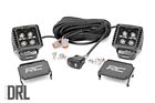 70903blkdrl Rough Country Inch Square Cree Led Black Series Lights Pair