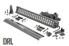 70920drl Rough Country Drl Led Light Bar Black Background White Daytime