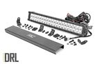 70920drla Rough Country Suspension Drl Led Light Bar Chrome Background With