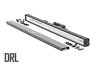 70950drl Rough Country Suspension Straight Drl Cree Led Light Bar Chrome