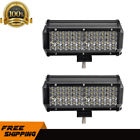 710826982991 Catinbow Quad Row Led Work Light Bar Car