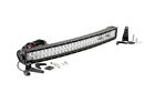 72930 Rough Country Chrome Series Dual Row Curved Cree 843030122089