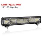 734181 Offroadtown Led Light Bar Quad Row Driving Spot Flood Off