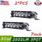 742010099291 Single Row Slim Led Light Bar Spot Fog