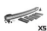 76250 Rough Country Suspension Curved Cree Led Light Bar Dual Row