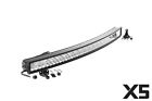 76254 Rough Country Curved Cree Led Light Bar Dual Row Chrome