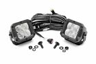 76903 Rough Country Suspension Square Cree Led Light Cube Kit Chrome