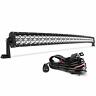 810064834455 Led Light Bar Auto Inch Curved Work With