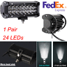 8111631219111 Unbranded Pair Led Work Light Spot Beam Lamp