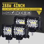 93s-fs4s-us 2 Lightway Inch Cree Led Work Light Pod Spot Flood Combo