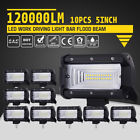 93s-hf5 Liteway Inch Flood Led Work Light Bar Offroad Driving Lamp