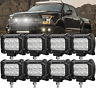 93s01f-frd 8 Bunker Indust Led Light Pods Inch Flood Beam 689848854220