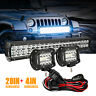 A500-e20-20in-e16-4in-1 Novsight Led Work Light Bar Combo Driving Lamp Us Stock