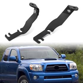Qplp24tm-2 Aaiwa Led Pods Hood Ditch Light Mounting Brackets For Toyota Tacoma 1995-2023