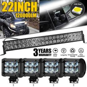 Accbetter 888715029833 Best 22 Inch Led Light Bar Flood Spot Combo For Jeep Offroad 4x4 Pods Us