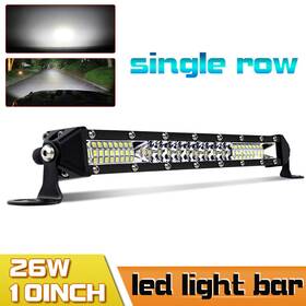 9610bxc10-0325-1p Ad-autopartszone 10 Inch Slim Led Light Bar Spot Flood Combo Work Offroad Driving Suv 4wd Boat