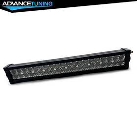Adv-7120-860 Advancetuning Universal 21 Inch 120w 40 Led Light Bar Dual Row Spot Flood Combo Offroad Driving
