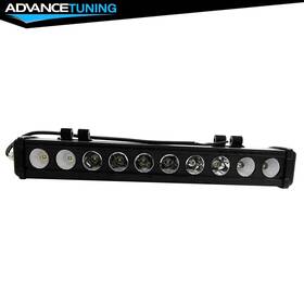 Adv-8100-2560 Advancetuning Universal 19 Inch 100w 10 Led Light Bar Single Row Spot Flood Combo Offroad Driving