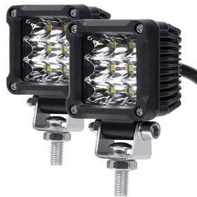 Adzoon 723990374653 Motorcycle Fog Lights 2ftft Inch 27w Spot Mini Cube Work Driving Pod For