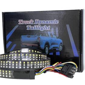 Ky-tlk02-48 Alady 48 Inch Triple Row 360 Led Truck Tailgate Light Bar Strip Red Running Brake