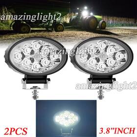 T82f06 Amazinglight 2pcs Led Work Lights For Caterpillar Skid Steers Excavator Forklift Loader Light