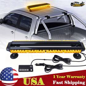 52105y Angelcity 26 Inch 54 Led Rooftop Beacon Strobe Lights Traffic Advisor For Tow Trucks Pickup