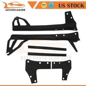 Apc160244b01 Apc Set/2 Led Light Bar Mount Bracket New Front Rear Fit For 07-17 Jeep Wrangler Jk