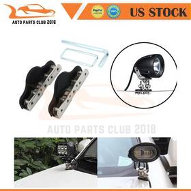 Apc160797b01 Apc Led Work Light Bar Stainless Steel Mount Mounting Clamp Holder For Car Suv Truck