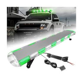220led-05 Aspl 46 Inch 220 Led Rooftop Low Profile Strobe Light Bar Emergency Warning B