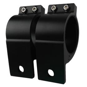 Audak 602693873284 1 Pair 2.5 Inch Aluminum Mounting Bracket Tube Clamp For Bullbar Roof Rack Ro