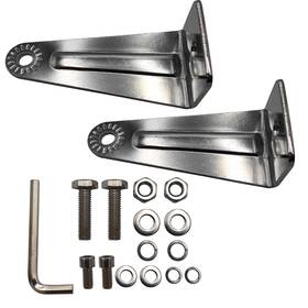 Lbb01ss Audak Led Light Bar Side Mounting Brackets Kit Universal Stainless Steel Mount