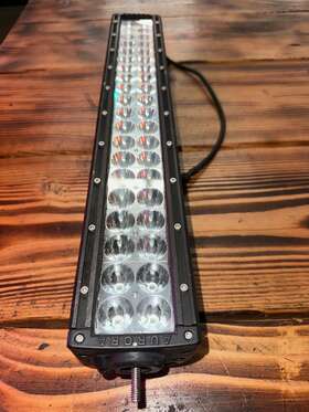 Alo-20-p4e4j Aurora 20 Inch Dual Row Led Light Bar - 17 120 Lumens