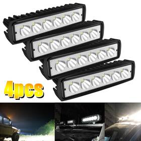 Gzt638486120 Aus-parts-seller 4x 6inch 72w Led Work Light Bar Spot Pods Fog Lamp Offroad Suv Atv Driving Truck