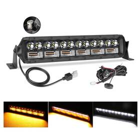 Owy12 Auto Power Plus 12 Inch Led Light Bar White Amber Dual Row With Wir