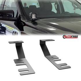 Nrg03e101-bx Autofree For 2024-2026 Ford Ranger A-pillar Light Mount Bracket No Drill Bolt-on Steel
